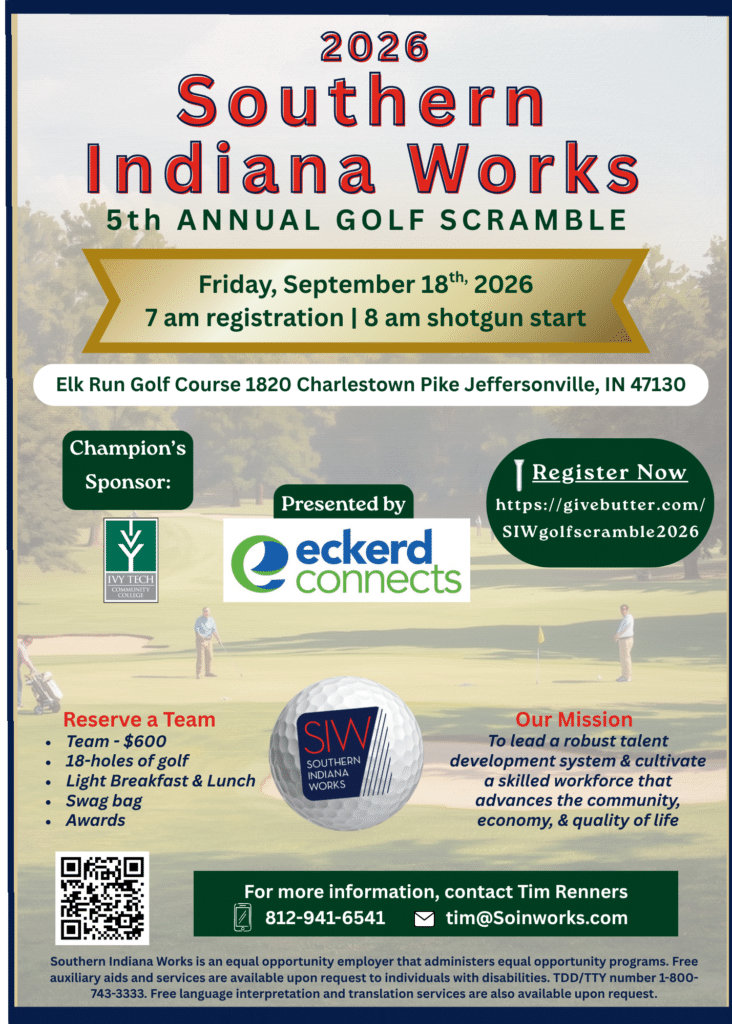 Flyer-Promoting Team Reservations for the Annual Golf Scramble